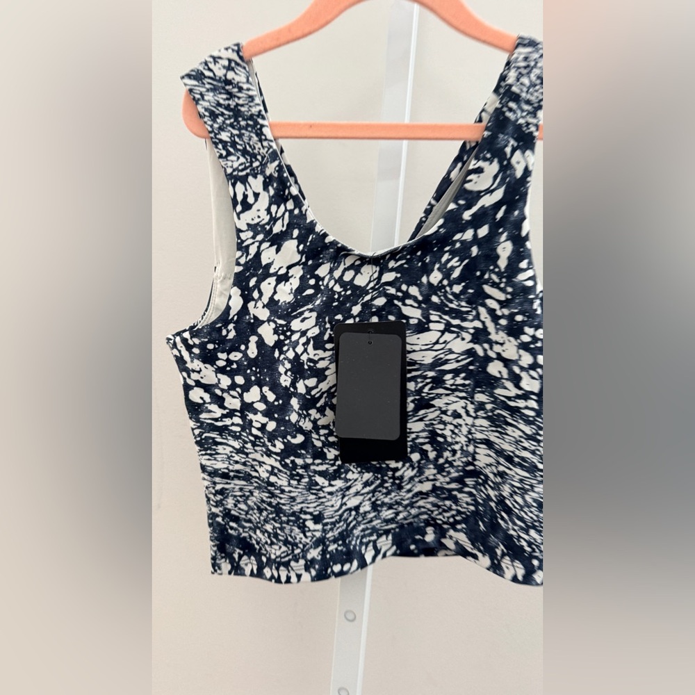 Move‎ Theology women's abstract print sports bra tank top size S - Picture 3 of 6